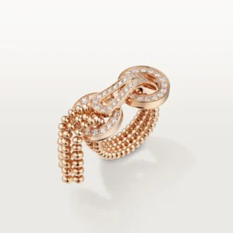 Anello Agrafe, semi-pavé