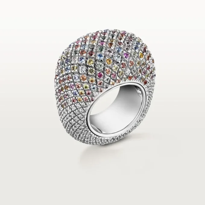 Anello Cartier Libre Tuttitutti, zaffiri Umba, diamanti