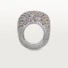 Anello Cartier Libre Tuttitutti, zaffiri Umba, diamanti