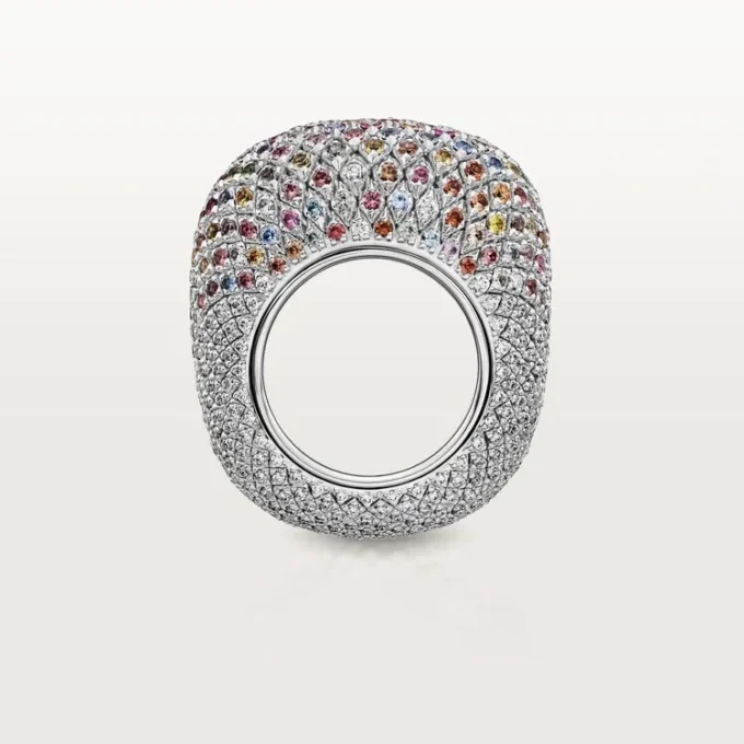 Anello Cartier Libre Tuttitutti, zaffiri Umba, diamanti