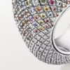 Anello Cartier Libre Tuttitutti, zaffiri Umba, diamanti