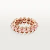 Anello Clash De Cartier, calcedonio rosa