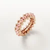 Anello Clash De Cartier, calcedonio rosa