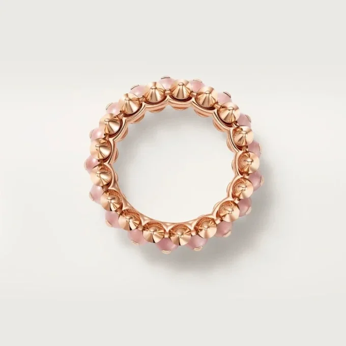 Anello Clash De Cartier, calcedonio rosa
