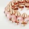 Anello Clash De Cartier, calcedonio rosa