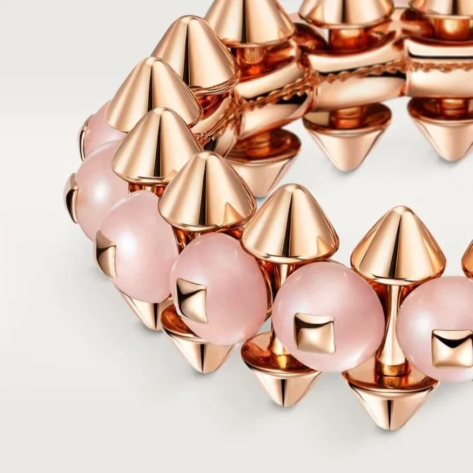 Anello Clash De Cartier, calcedonio rosa