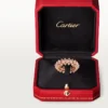 Anello Clash De Cartier, calcedonio rosa