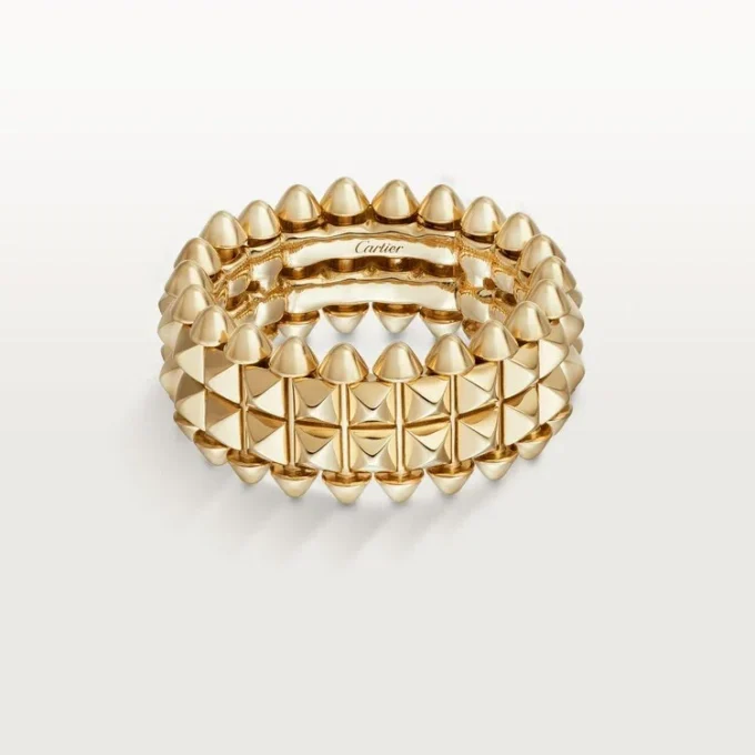 Anello Clash De Cartier, doppia fila