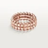 Anello Clash De Cartier, doppia fila