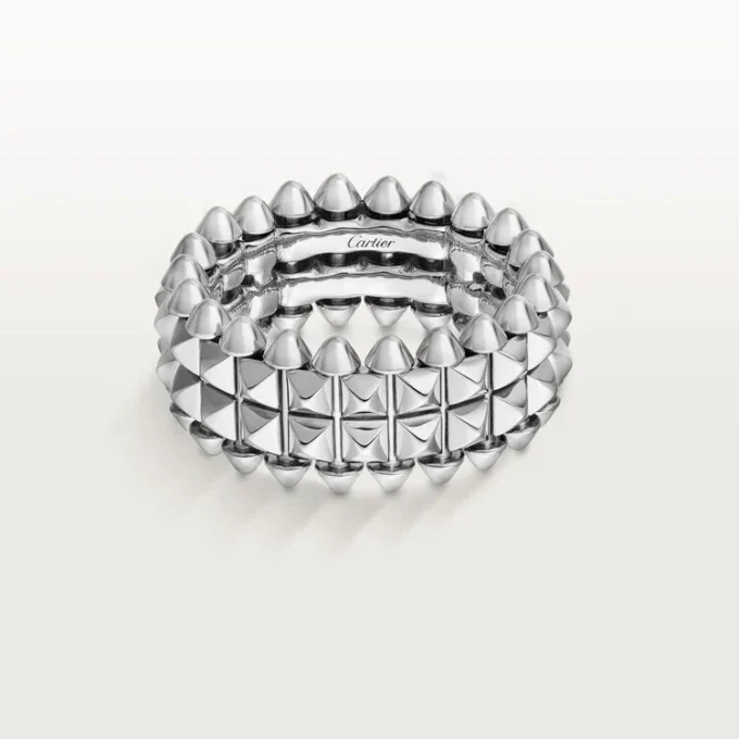 Anello Clash De Cartier, doppia fila