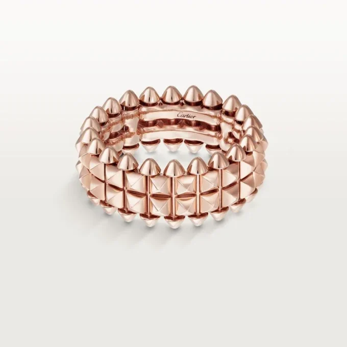 Anello Clash De Cartier, doppia fila