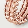 Anello Clash De Cartier, doppia fila