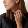 Anello Clash De Cartier, doppia fila