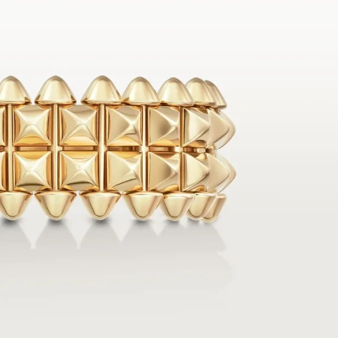 Anello Clash De Cartier, doppia fila