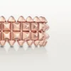 Anello Clash De Cartier, doppia fila