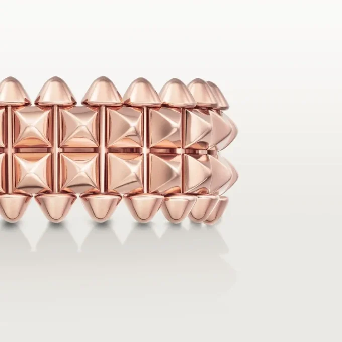 Anello Clash De Cartier, doppia fila