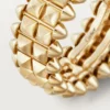 Anello Clash De Cartier, doppia fila