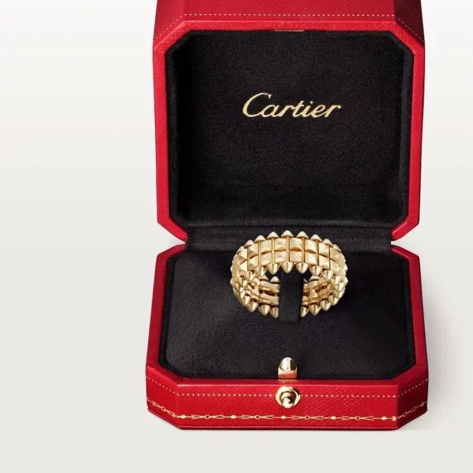 Anello Clash De Cartier, doppia fila