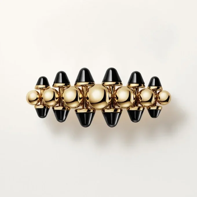 Anello Clash De Cartier, modello extra-large, onice