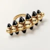 Anello Clash De Cartier, modello extra-large, onice