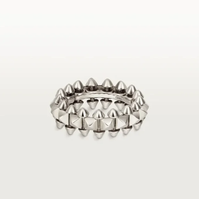 Anello Clash De Cartier modello medio – Oro bianco – Cartier