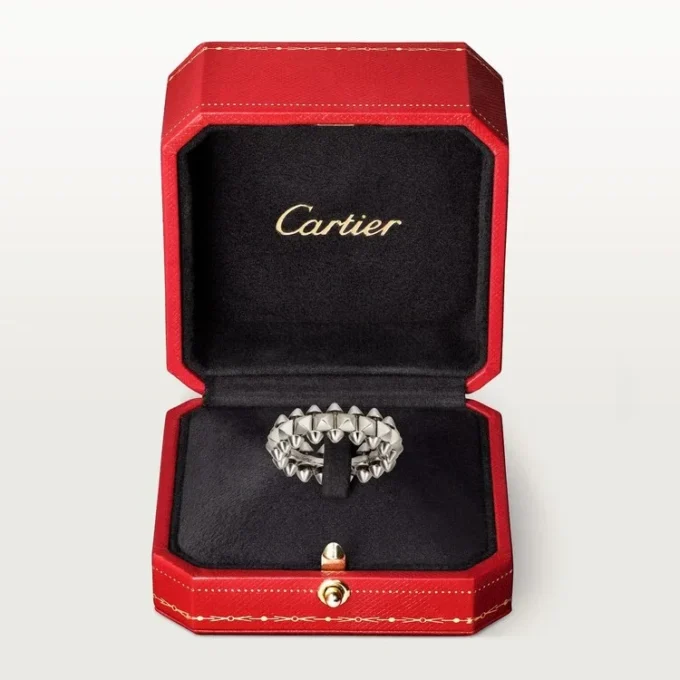 Anello Clash De Cartier modello medio – Oro bianco – Cartier