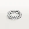 Anello Clash De Cartier, modello piccolo, pavé