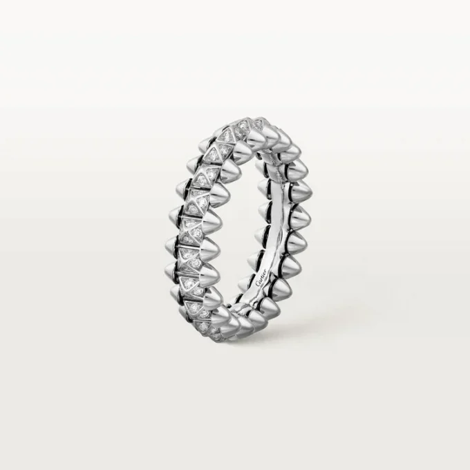 Anello Clash De Cartier, modello piccolo, pavé