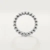 Anello Clash De Cartier, modello piccolo, pavé