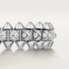 Anello Clash De Cartier, modello piccolo, pavé