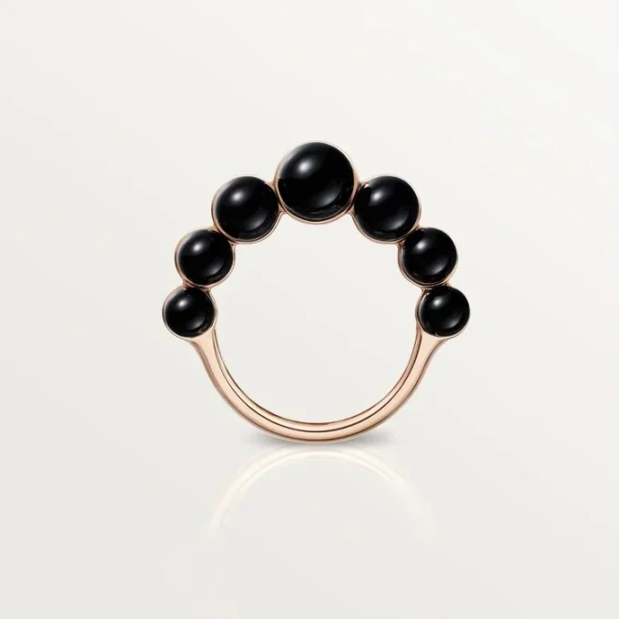 Anello Clash De Cartier, onice, modello extra-large, diamanti