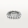 Anello Clash De Cartier – Oro bianco, modello medio | Cartier Us