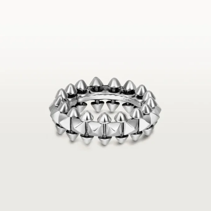Anello Clash De Cartier – Oro bianco, modello medio | Cartier Us
