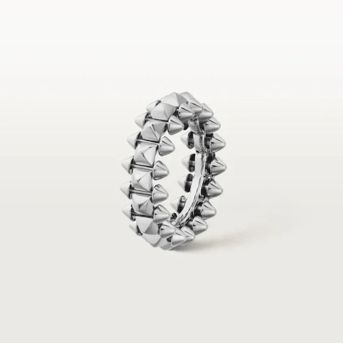 Anello Clash De Cartier – Oro bianco, modello medio | Cartier Us