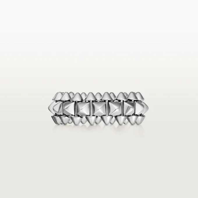 Anello Clash De Cartier – Oro bianco, modello medio | Cartier Us