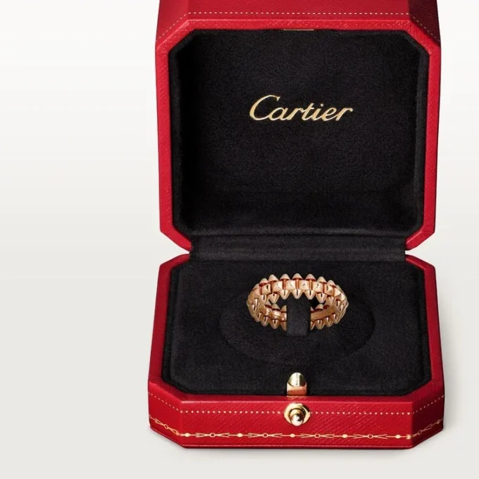 Anello Clash De Cartier – Oro rosa, modello piccolo | Cartier Us