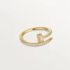 Anello con diamanti Juste Un Clou, oro giallo | Cartier Us