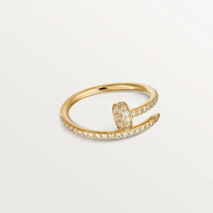 Anello con diamanti Juste Un Clou, oro giallo | Cartier Us