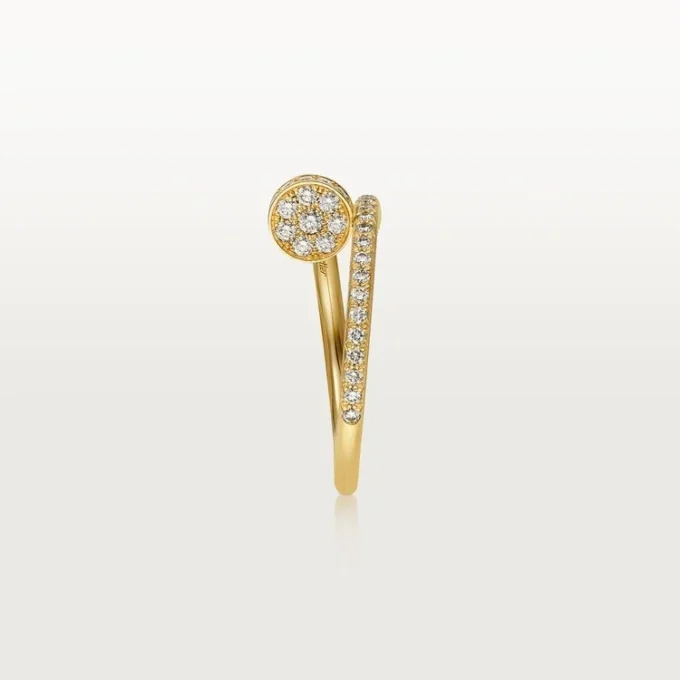 Anello con diamanti Juste Un Clou, oro giallo | Cartier Us