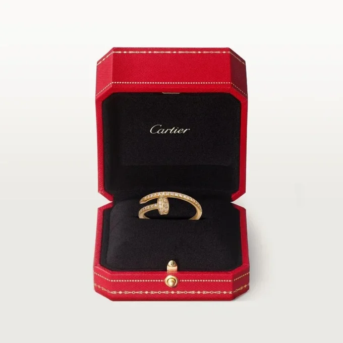 Anello con diamanti Juste Un Clou, oro giallo | Cartier Us