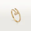 Anello con diamanti Juste Un Clou, oro giallo | Cartier Us