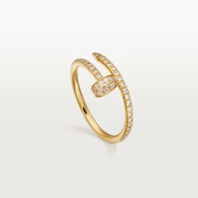 Anello con diamanti Juste Un Clou, oro giallo | Cartier Us