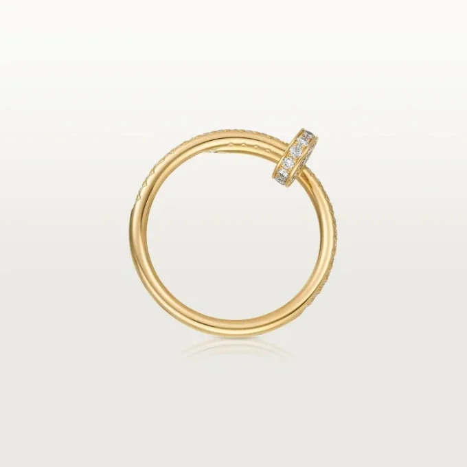 Anello con diamanti Juste Un Clou, oro giallo | Cartier Us