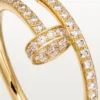 Anello con diamanti Juste Un Clou, oro giallo | Cartier Us