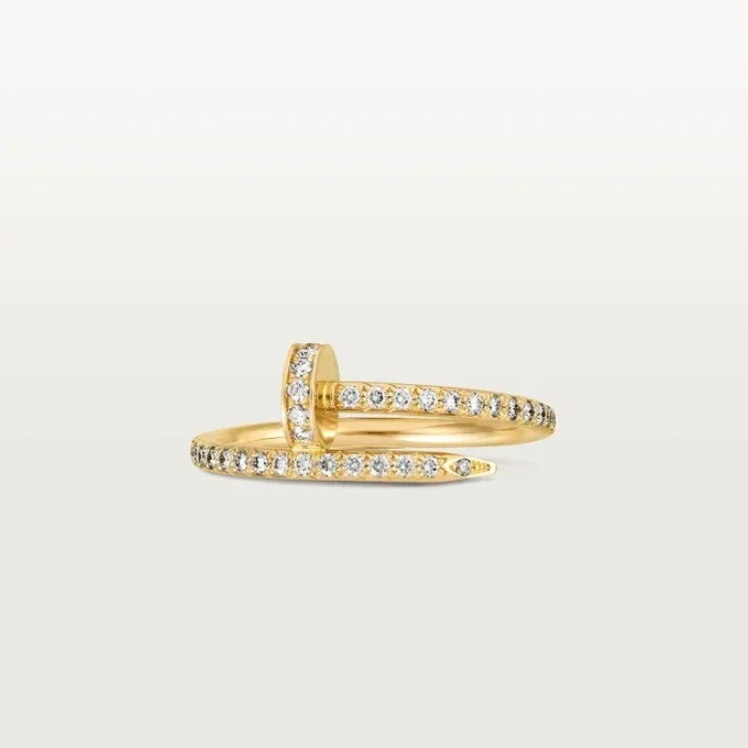 Anello con diamanti Juste Un Clou, oro giallo | Cartier Us