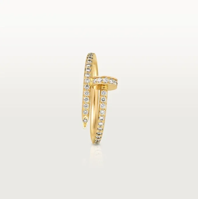 Anello con diamanti Juste Un Clou, oro giallo | Cartier Us