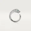 Anello con diamanti Panthere De Cartier, oro bianco | Cartier Us