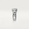 Anello con diamanti Panthere De Cartier, oro bianco | Cartier Us