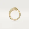 Anello con diamanti Panthere De Cartier, oro giallo | Cartier Us