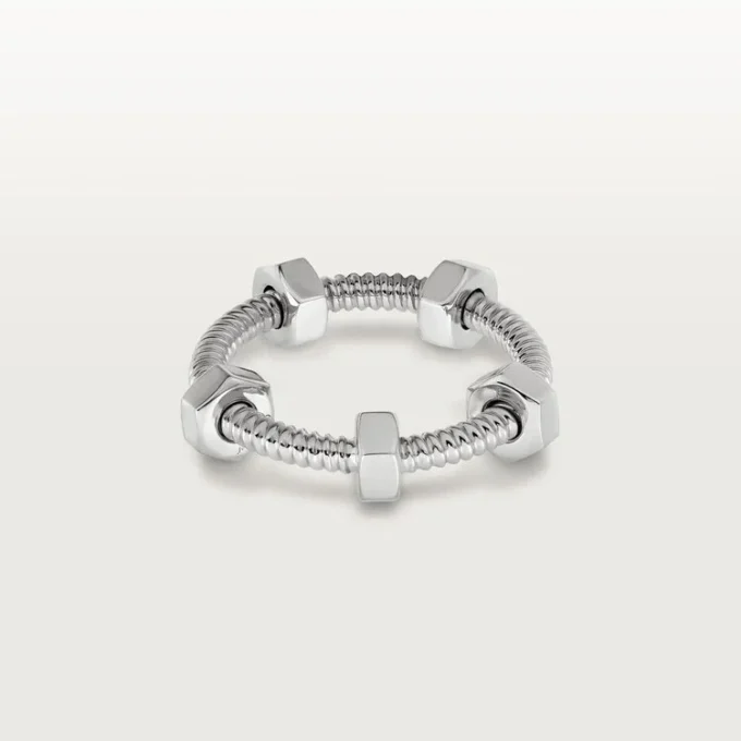 Anello Ecrou De Cartier – Oro bianco – Cartier